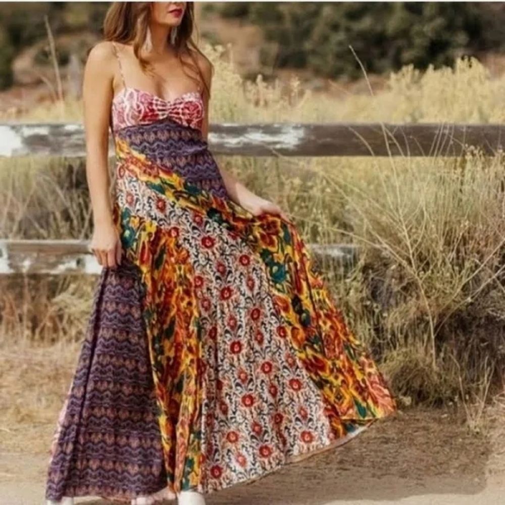 NWOT / Free People / Holiday Hero Maxi Dress / Size 4 / $228 retail sold out!